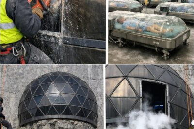 Climber Spotted Glass Dome Hidden in Mountain, Inside Exposed a Billionaire’s Secret…